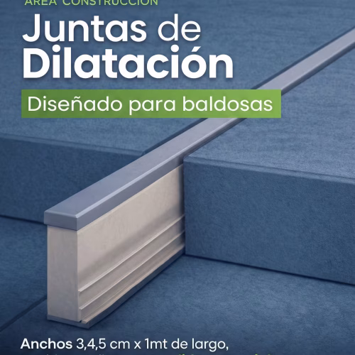 Juntas de Dilatación para Baldosas (3, 4 y 5 cm)